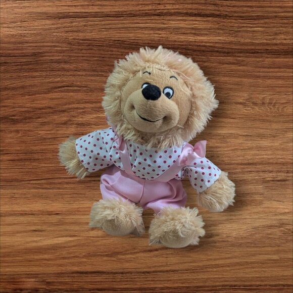 The Berenstain Bears Plush sister bear Pink Polka Dot Outfit 10" Stuffed toy - Picture 1 of 7